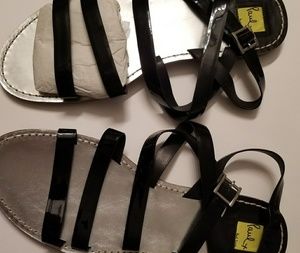 Paul Smith flat patent leather sandal